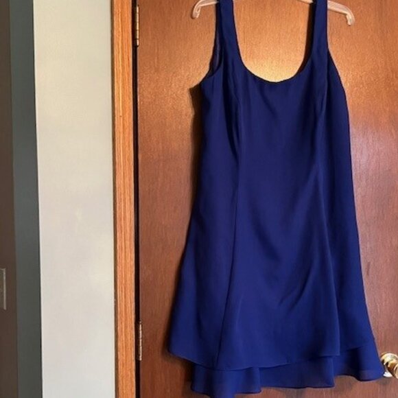 Lady Hampton Royal Blue MOTB dress with jacket size 14 - Picture 3 of 4